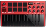 Akai MPK Mini MK3 Red Control Keyboard