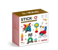 MAGFORMERS STICK-O SET MAČKA A PSA 27 EL (BLOKOV)