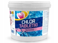 BAZÉNOVÁ CHEMIKÁLIA do BAZÉNOVÝ CHLOR LONG tabs 200g 5kg