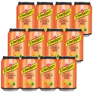 Schweppes Citrus Mix Drink s príchuťou citrusov 330 ml x 12 kusov