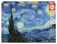 Educa Puzzle 1000 Vincent van Gogh Hviezdna noc