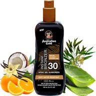 AUSTRALIAN GOLD GÉL NA OPAĽOVANIE S BRONZEROM SPF 30 do lietadla 100ml malý