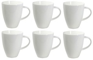 AMBITION WAVE 6 X HRNEK 400 ML ECRU PORCELÁN