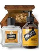 PRORASO fúzy DARČEKOVÝ SET Wood & Spice šampón a balzam