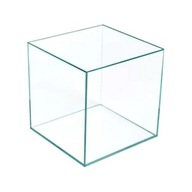 CUBE akvárium 25x25x25 CM BIELA ​​- 15,5 L 4mm