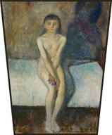 Obrazovka puberty (Prístup veku) Edvard Munch