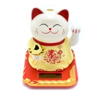 Lucky mačiatko Maneki Shou solar 9 cm [7095185]