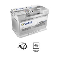 VARTA, AGM A7 START STOP 70Ah, 760A E39/xEV - A7