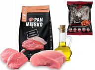 PAN MÄSO Teľacie s morčacím 9kg chrumky XL