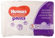 Huggies, Ultra, Plienky, veľkosť 5, 34 kusov