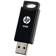 Pen-drive 64GB HP V212W USB zaťahovací prívesok BLK