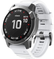 BIELY remienok Garmin FENIX 6S PRO QuickFit 20 mm