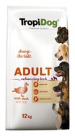 TROPIDOG Adult Duck Rice 12kg kačica s ryžou