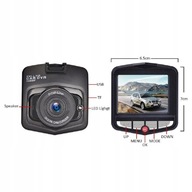 Videokamera do auta 1080P LCD IR nočné videnie