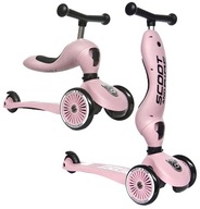 SCOOTANDRIDE Skladací SKÚTER a JAZDA 2v1 Highwaykick 1 Rose Pink 1-5 ROKOV