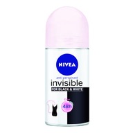 Nivea Black&White Invisible Clear antiperspirant roll-on 50 ml