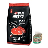 Pan Mięsko hovädzie a kozie M pre psov 20 kg