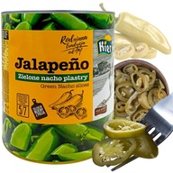 JALAPENO papričky 3kg ZELENÉ NACHO plátky