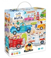 Puzzle CzuCzu Moto Puzzle Cars 40 dielikov