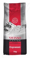 SWISSO Kaffee ESPRESSO Silná zrnková káva DE 1kg