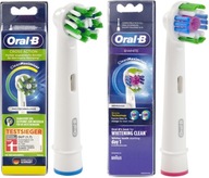 2 x HLAVY KEFEK ORAL-B CROSS 3D BIELE