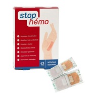 Stop Hemo-hemostatické náplasti 12 ks.