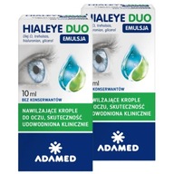 Hialeye Duo Emulsion Hydratačné očné kvapky 10 ml