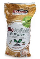 Bio pôda na siatie Ekologická pôda na zber sadeníc