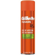 Gillette Fusion gél na holenie pre citlivú pokožku 200 ml