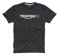 MTSS15004-S TRIUMPH LOGO BLK TRIČKO