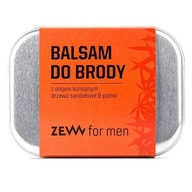 ZEW FOR MEN Balzam na fúzy s konopným olejom 80ml