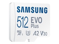 SAMSUNG EVO PLUS microSD 512 GB Class10 Čítať až