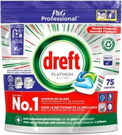 Dreft Platinum Regular kapsule do umývačky riadu 75 ks