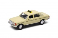 WELLY DieCast 1:34-39 MERCEDES-BENZ W123 TAXI BÉŽOVÁ