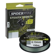 SPIDERWIRE Stealth Smooth Braid x8 0,13 mm 150 m Zelená