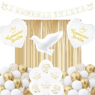 Communion Balloons Communion Balloons Set Communion Banner Curtain - 35 ks