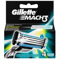 NÁHRADNÉ KAZETY GILLETTE PRE MACH3 4 KS