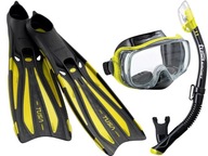 TUSA IMPREX SET MASKA Snorkel FINS SOLLA 38-39