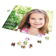 FOTO puzzle S FOTOGRAFOM + TEXT a krabica A4 70 ks