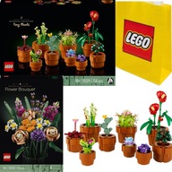 LEGO ICONS VALENTÍNSKA SADA KVETY DARČEKOVÉ MALÉ RASTLINY 10329 + 10280