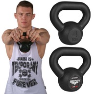 KETTLEBELL LIATIANÁ RYCHLOSTNÁ GUĽA Činka HMOTNOSŤ ČIERNA RÚČKA 4KG