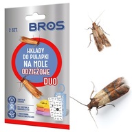 BROS DODÁVKA ODEVOV OPRAVY MOĽOV PRE DUO, 2 VLOŽKY