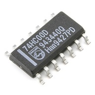 [50ks] Brána Quad NAND 74HC00D