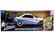 JADA TOYS Fast & Furious RC Nissan Skyline auto na diaľkové ovládanie