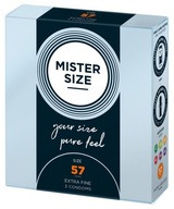 Mister Size Condoms nasadené kondómy