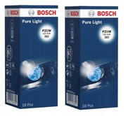 BOSCH PURE ŽIAROVKA P21W 12V 21W BA15s - 20 KS