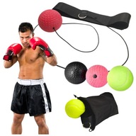 3x FIGHT REFLEX BALL Reflexná lopta pre Boxing PRO