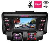 Dual Lens 4K GPS WiFi 1080P rekordér