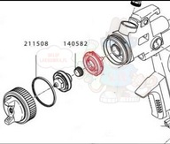 Tesnenie trysky SATA pre 5000 B 211508