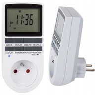 Časový spínač Spínač napájania ENERGY SAVING LCD Timer